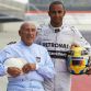 Stirling Moss meet Lewis Hamilton