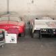 Supecars in a dusty French barn