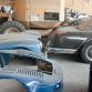 Supecars in a dusty French barn