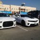 Supercars on American University in Dubai
