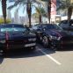 Supercars on American University in Dubai