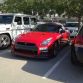 Supercars on American University in Dubai