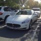 Supercars on American University in Dubai