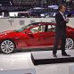 Tesla Model S Live in Geneva 2012