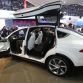 Tesla Model X Live in Detroit 2013