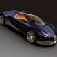 Bugatti Veyron Grand Sport Blue Carbon aluminium