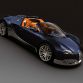 Bugatti Veyron Grand Sport Blue Carbon aluminium