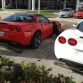 Three Crashed Chevrolet Corvette