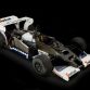 Toleman TG184-2 Formula One car driven by Ayrton Senna