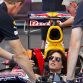 Tom Cruise drives the Red Bull F1 Race Car