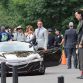 Robert Downey Jr. and Tom Hiddleston  on the film set of \'The Avengers\', shooting on location in Manhattan New York City, USA - 02.09.11  Mandatory Credit: Ivan Nikolov/WENN.com
