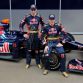 BARCELONA, SPAIN - MARCH 09:  Drivers Sebastian Bourdais (R) and Sebastien Buemi of team Toro Rosso unveil their new car the STR 4 at the Circuit de Catalunya on March 9, 2009 in Barcelona, Spain.  (Photo by Jasper Juinen/Getty Images) *** Local Caption *** Sebastian Bourdais;Sebastien Buemi
