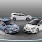 Toyota Prius lineup 2012