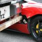 Truck destroy Ferrari 458 Italia