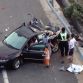 Truck with luxury cars crashed in china (6)