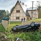 Truck with new Mercedes crash in Estonia