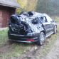 Truck with new Mercedes crash in Estonia