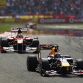 ISTANBUL, TURKEY - MAY 08:  Mark Webber of Australia and Red Bull Racing holds off Fernando Alonso of Spain and Ferrari during the Turkish Formula One Grand Prix at the Istanbul Park circuit on May 8, 2011 in Istanbul, Turkey.  (Photo by Paul Gilham/Getty Images)