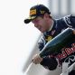 ISTANBUL, TURKEY - MAY 08:  Sebastian Vettel of Germany and Red Bull Racing celebrates on the podium after winning the Turkish Formula One Grand Prix at the Istanbul Park circuit on May 8, 2011 in Istanbul, Turkey.  (Photo by Paul Gilham/Getty Images)