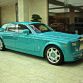 Turquoise Rolls Royce Phantom