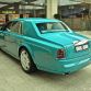 Turquoise Rolls Royce Phantom