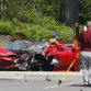 Two Ferrari F430 Crash