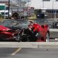 Two Ferrari F430 Crash