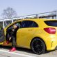 Usher visits Mercedes-AMG