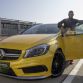 Usher visits Mercedes-AMG