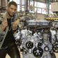 Usher visits Mercedes-AMG