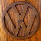 Volkswagen Beetle covered in oak