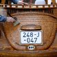 Volkswagen Beetle covered in oak