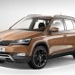 Skoda small crossover rendering