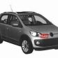 Volkswagen Up! five-door patent photo Leaked