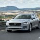 New Volvo V90 location driving