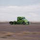 Volvo hybrid truck Mean Green