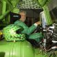 Volvo Mean Green Hybrid racing truck