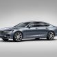 Front Quarter Volvo S90 Mussel Blue