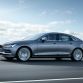 Half profile Volvo S90 Mussel Blue