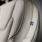 Close-up Volvo S90 seat Made by Sweden