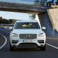 The new Volvo XC90 with the T8 engine driven in Tarragona, Spain.