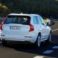 The new Volvo XC90 with the T8 engine driven in Tarragona, Spain.
