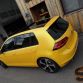 VW Golf 7 GTI with Yellow matte vinyl wrap by SchwabenFolia