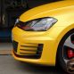 VW Golf 7 GTI with Yellow matte vinyl wrap by SchwabenFolia