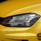 VW Golf 7 GTI with Yellow matte vinyl wrap by SchwabenFolia