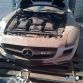 Water damaged Mercedes-Benz SLS AMG