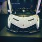 White Lamborghini Veneno Roadster in Hong Kong (1)