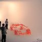 Wireframe Lamborghini Countach by Benedict Radcliffe
