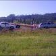 Woman survives crash as dozens of poles pierce through windshield