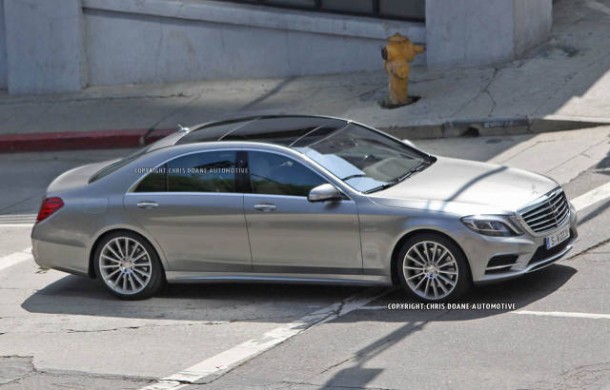spy photoQ fully undisguised Mercedes S-Class